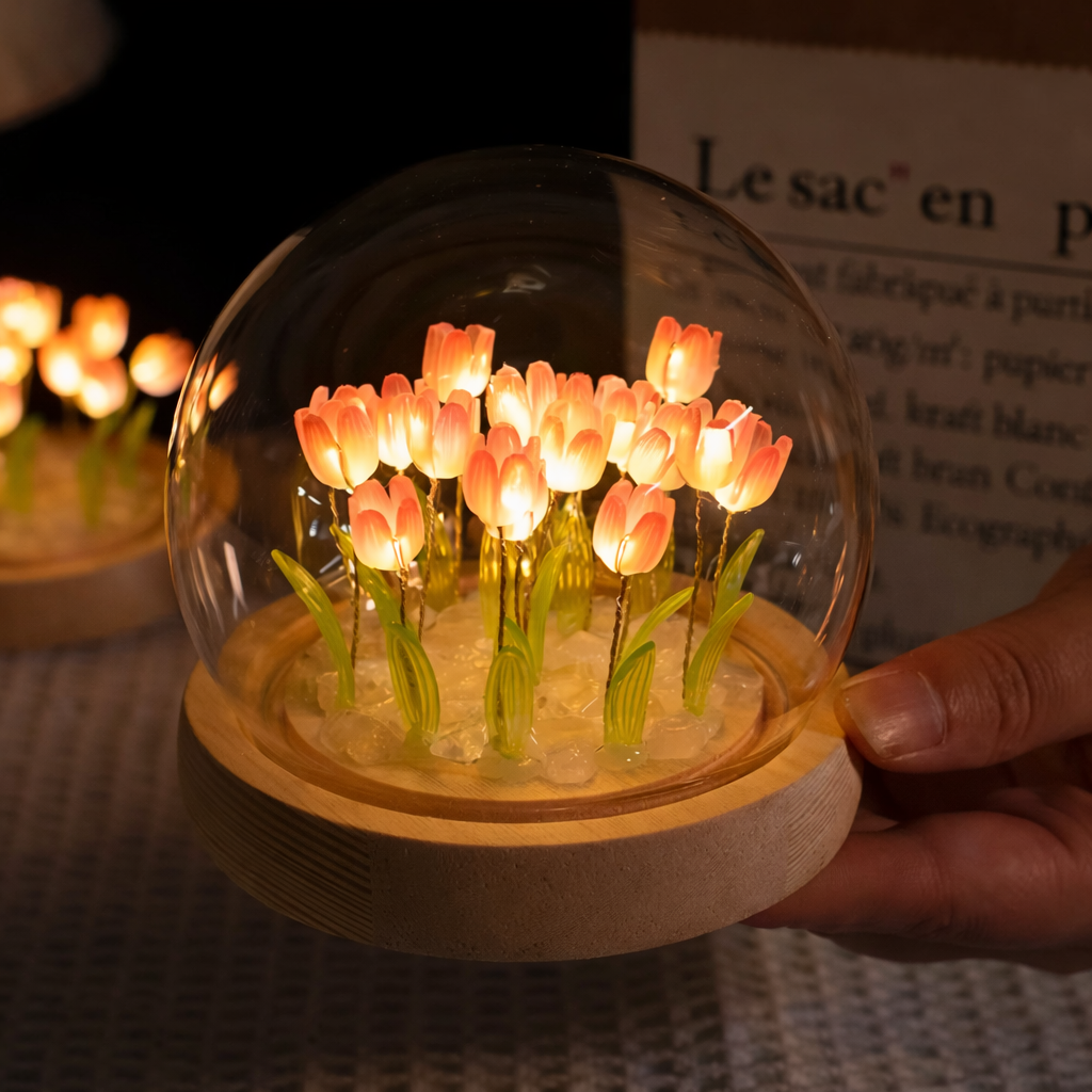 Heartloom | DIY Tulpe Nachtlicht