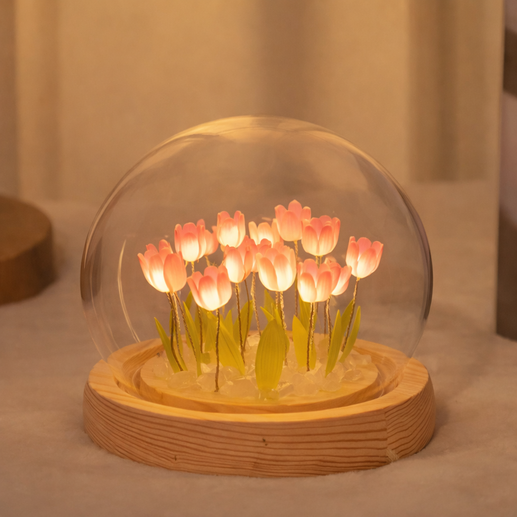 Heartloom | DIY Tulpe Nachtlicht