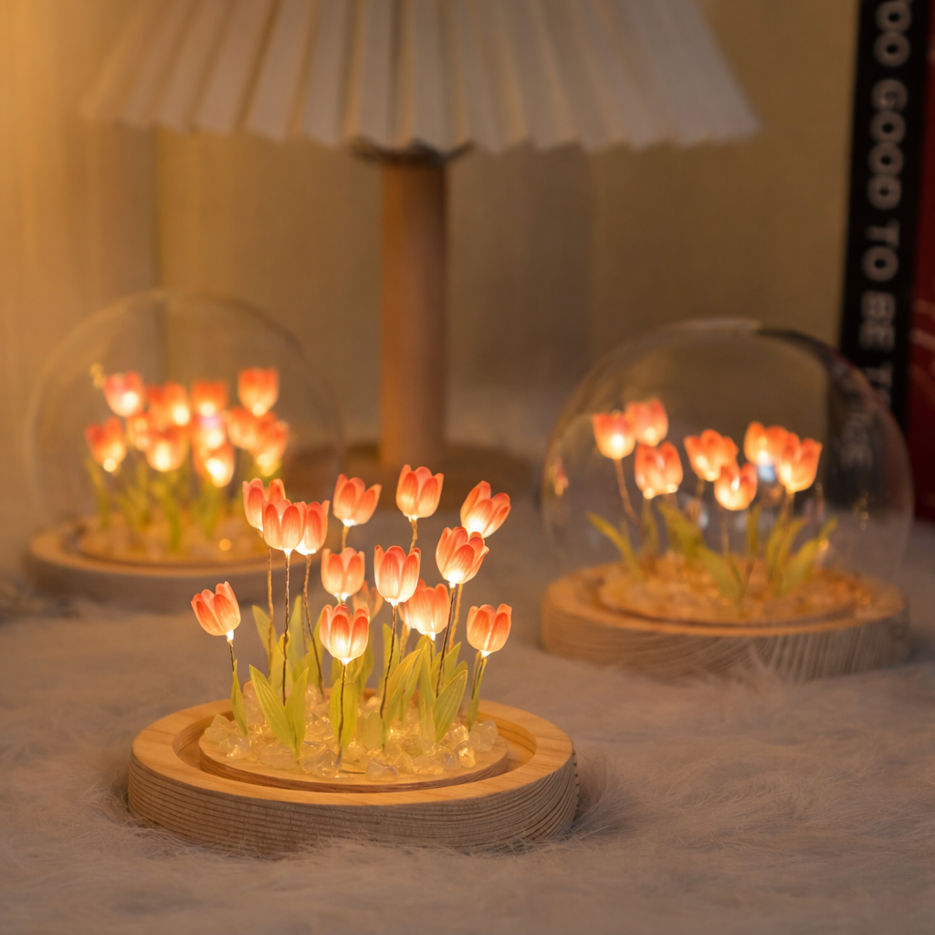 Heartloom | DIY Tulpe Nachtlicht