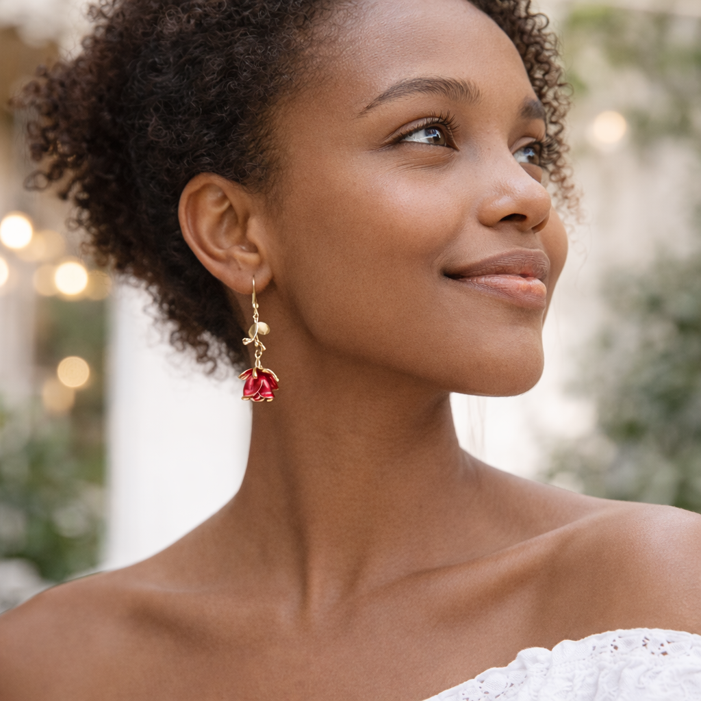 Heartloom | Rosen Ohrringe